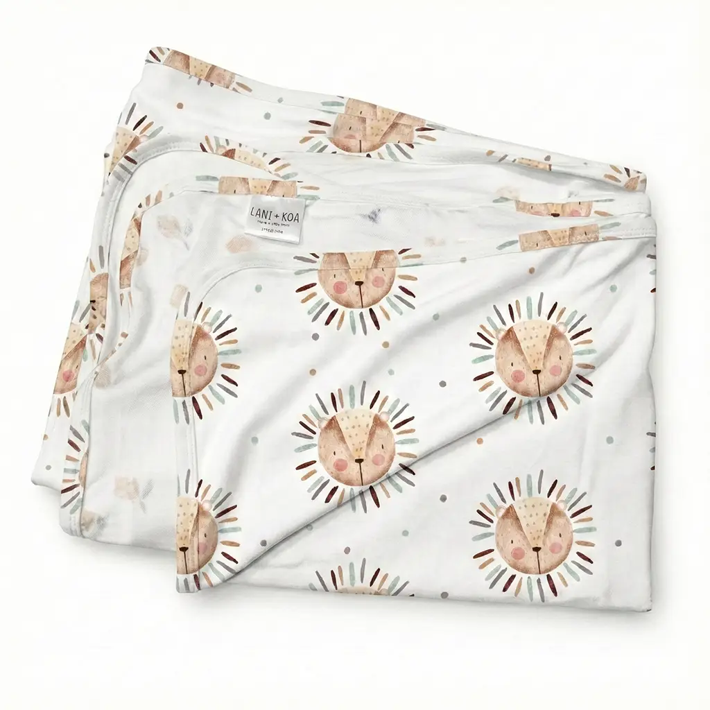 CloudSoft Swaddle – Sunshine Lions