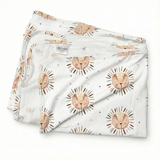 CloudSoft Swaddle – Sunshine Lions