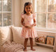 CloudSoft Bamboo Twirl Dress Set – Rainbow Confetti