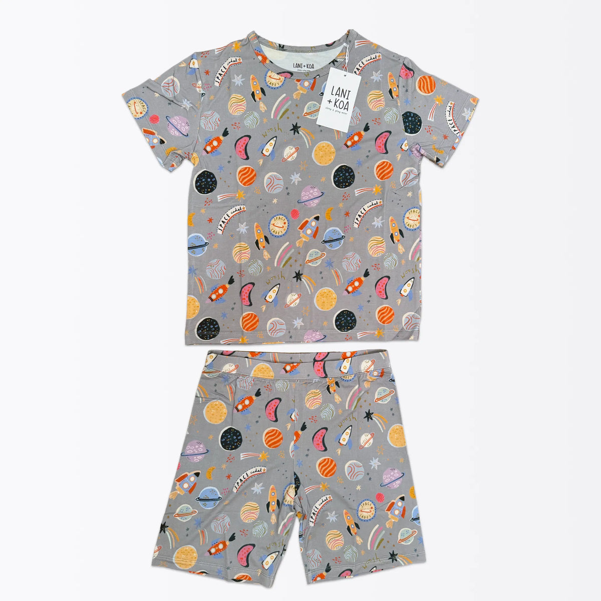 CloudSoft Bamboo Short Sleeve PJ Set – A Little Spacey