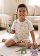 CloudSoft Bamboo Short Sleeve PJ Set – Dino Jamboree